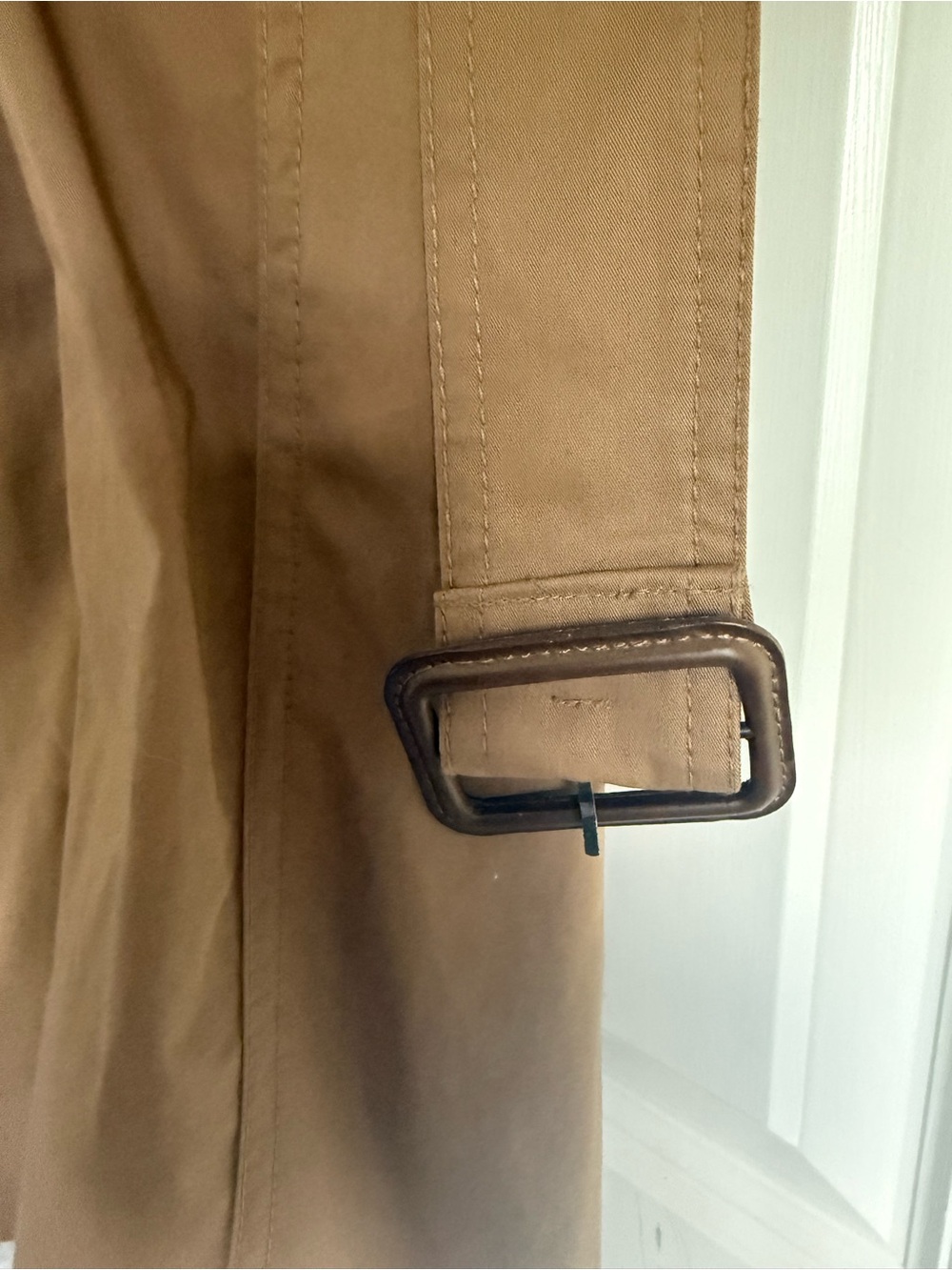 Banana Republic Brown Trench Coat - Women's Double-Breasted - Picture 6 of 6